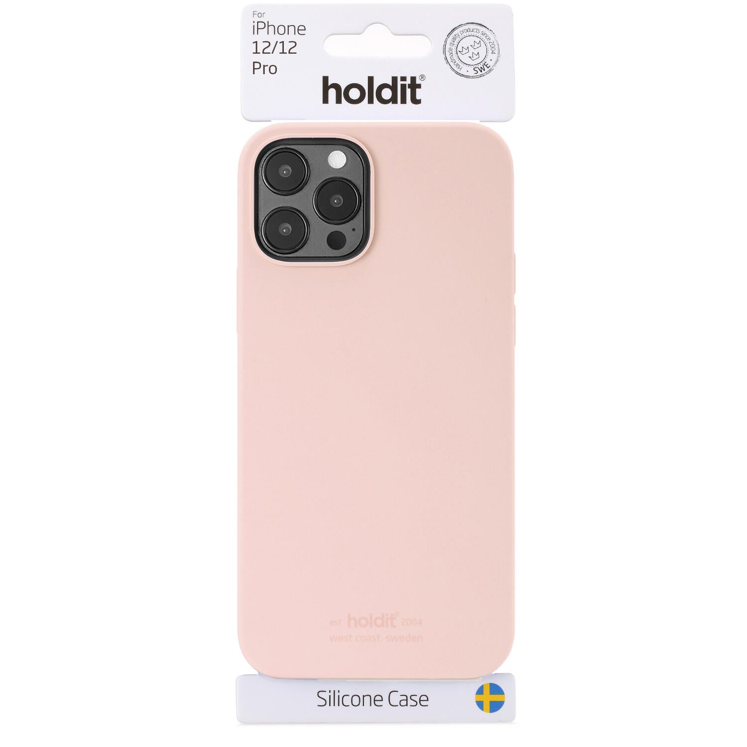 iPhone 12/12 Pro Silicone cover - Blush Pink